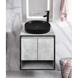 Set dulap cu lavoar Montebella 11.01 Loft + Naomi 550x425 (Pantera)