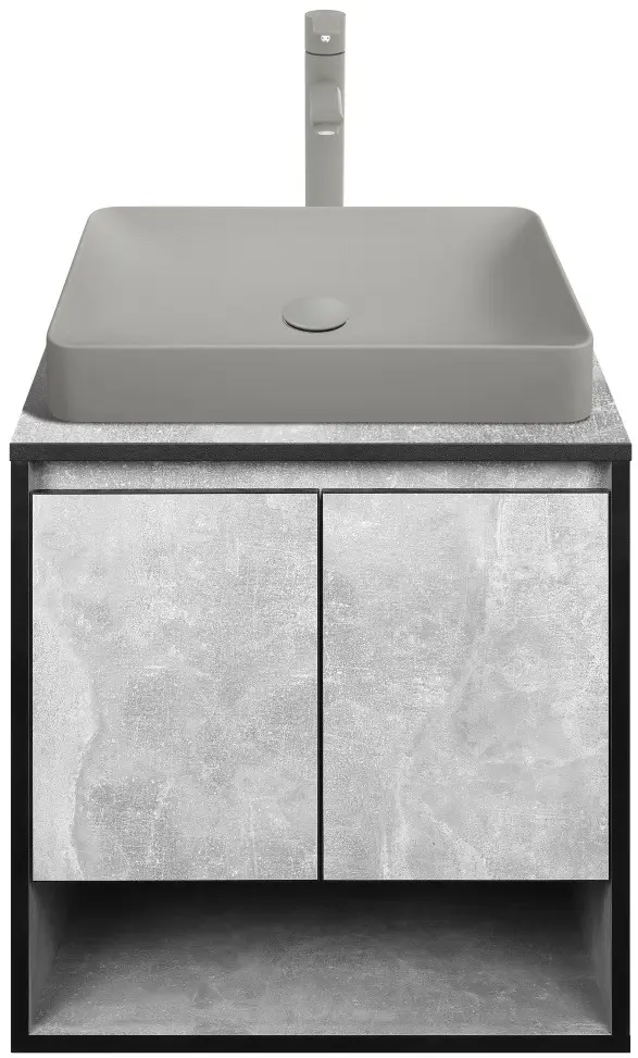 Set dulap cu lavoar Montebella 11.01 Loft + Naomi 585х385 (Koala)