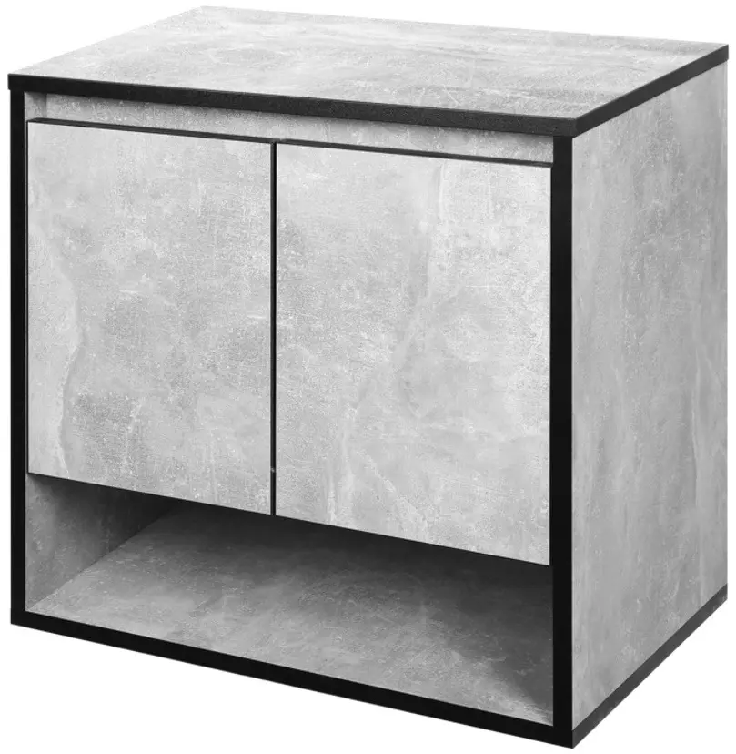 Набор тумбы с раковиной Montebella 11.01 Loft + Naomi 585х385 (Pantera)