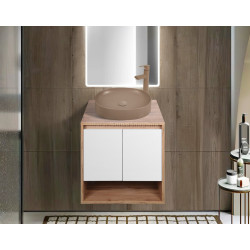 Set dulap cu lavoar Montebella 11.01 Sirius + Naomi 550х425 (Jaguar)