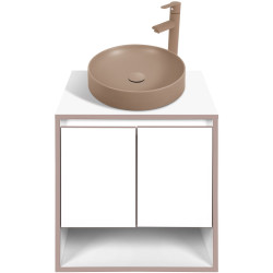 Набор тумбы с раковиной Montebella 11.01 Terra + Naomi 455х455 (Jaguar) Thumb