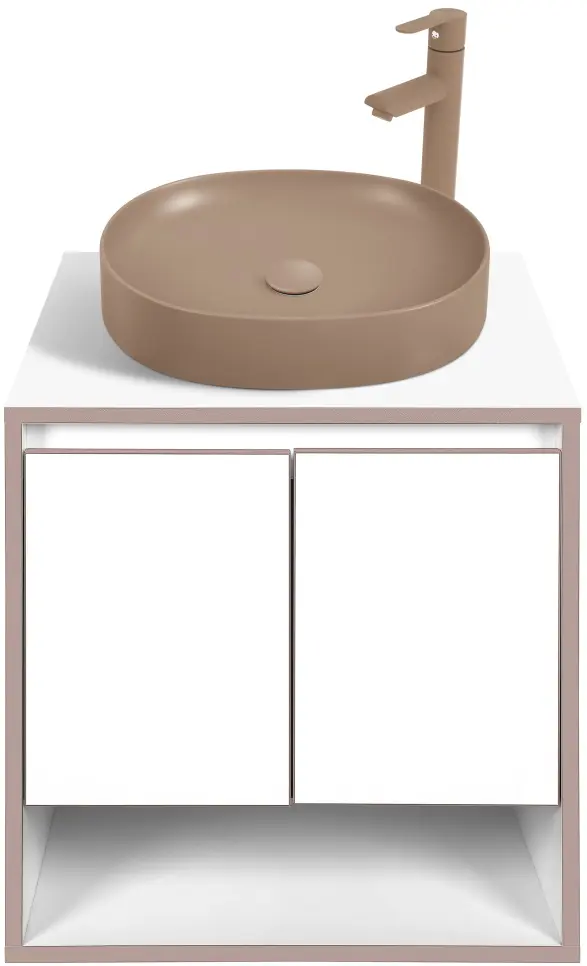 Set dulap cu lavoar Montebella 11.01 Terra + Naomi 550х425 (Jaguar)