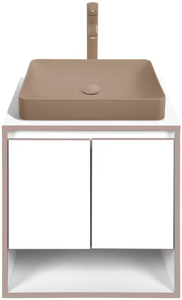 Set dulap cu lavoar Montebella 11.01 Terra + Naomi 585х385 (Jaguar)