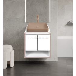 Set dulap cu lavoar Montebella 11.01 Terra + Naomi 585х385 (Jaguar)