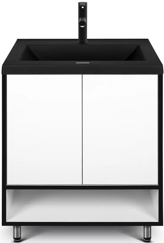 Set dulap cu lavoar Montebella 12.02 Eclipse N 700x480 (Pantera)