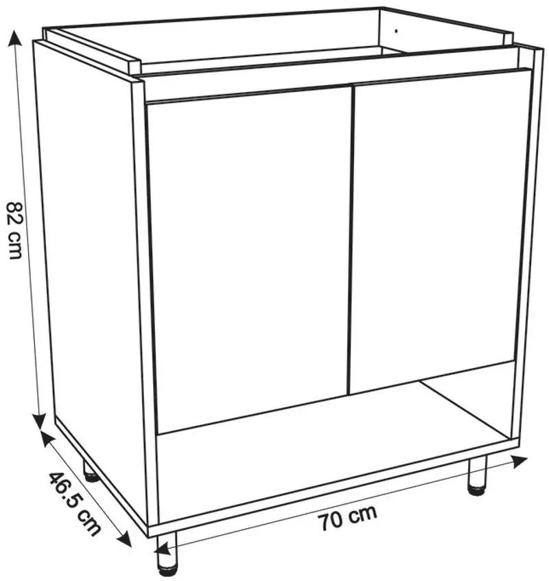 Set dulap cu lavoar Montebella 12.02 Eclipse N 700x480 (Pantera)