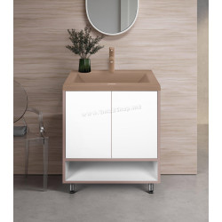 Set dulap cu lavoar Montebella 12.02 Terra N 700x480 (Jaguar)