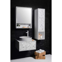 Set dulap cu lavoar Montebella 50.01 Bianco + Naomi 455x455 (Koala) Thumb