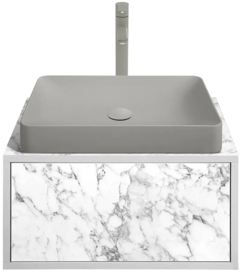 Set dulap cu lavoar Montebella 50.01 Bianco + Naomi 585x385 (Koala)