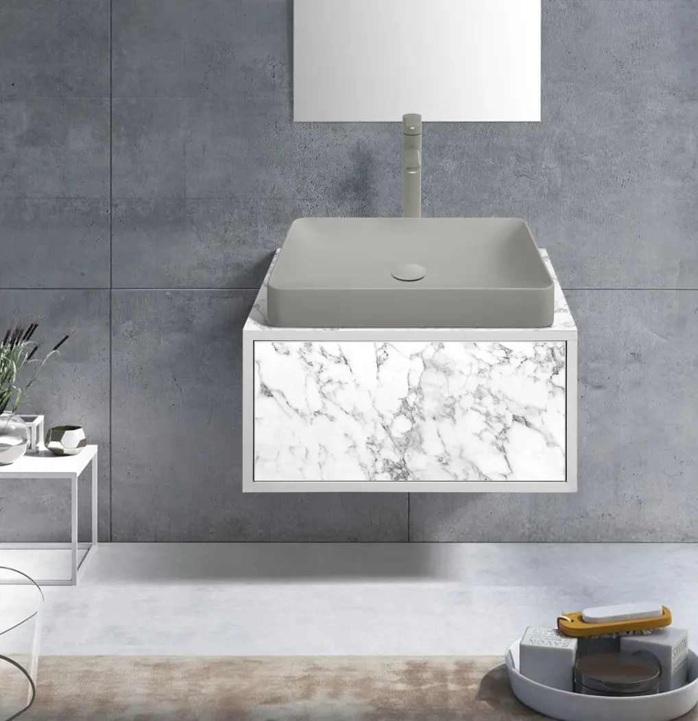 Set dulap cu lavoar Montebella 50.01 Bianco + Naomi 585x385 (Koala)