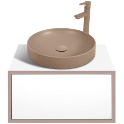 Set dulap cu lavoar Montebella 50.01 Terra + Naomi 455x455 (Jaguar) Thumb