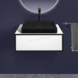 Set dulap cu lavoar Montebella 50.02 Eclipse + Naomi 585х385 (Pantera)