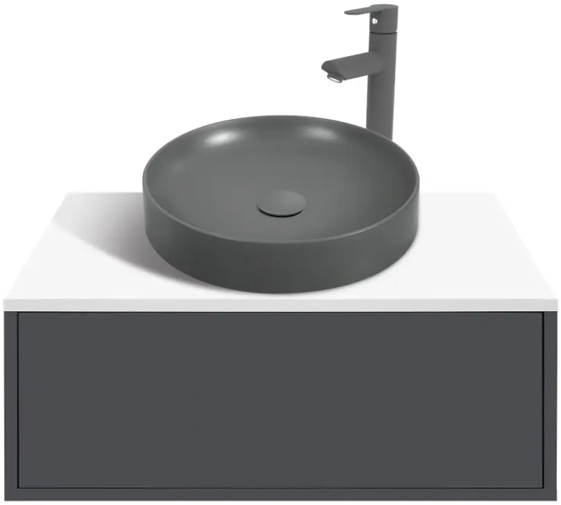 Набор тумбы с раковиной Montebella 50.02 Neo + Naomi 455x455 (Lemur)