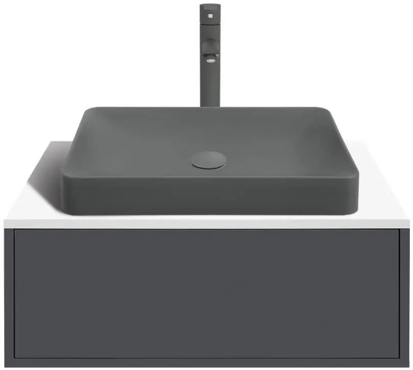 Набор тумбы с раковиной Montebella 50.02 Neo + Naomi 585х385 (Lemur)