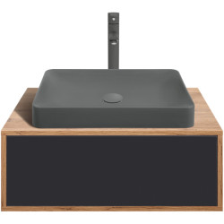 Set dulap cu lavoar Montebella 50.02 Spirit + Naomi 585х385 (Lemur) Thumb