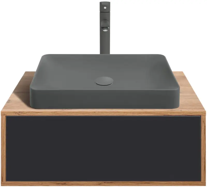 Set dulap cu lavoar Montebella 50.02 Spirit + Naomi 585х385 (Lemur)