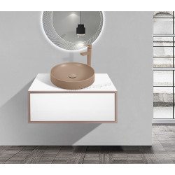 Set dulap cu lavoar Montebella 50.02 Terra + Naomi 455x455 (Jaguar)