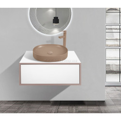 Set dulap cu lavoar Montebella 50.02 Terra + Naomi 550x425 (Jaguar)