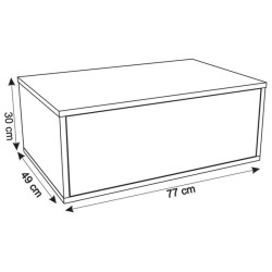 Set dulap cu lavoar Montebella 50.02 Terra + Naomi 585х385 (Jaguar) Thumb