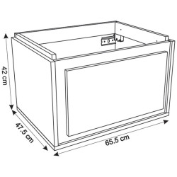 Set dulap cu lavoar Montebella 51.01 Bianco LED 650x480 (Koala) Thumb