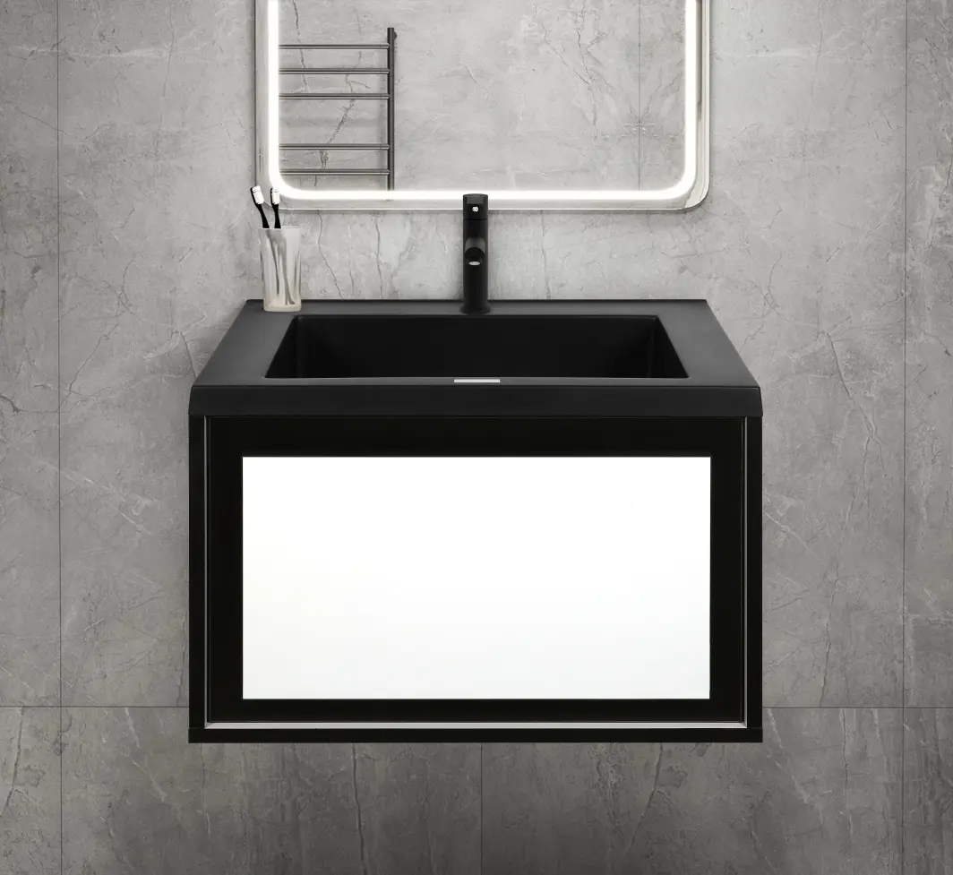 Set dulap cu lavoar Montebella 51.01 Eclipse LED 650x480 (Pantera)