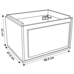 Set dulap cu lavoar Montebella 51.01 Nero LED 650x480 (Pantera) Thumb