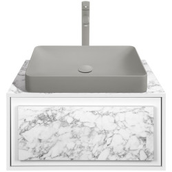 Набор тумбы с раковиной Montebella 51.02 Bianco LED + Naomi 585х385 (Koala) Thumb