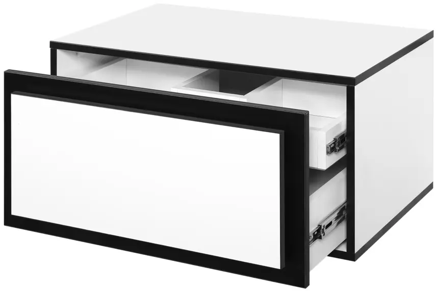 Set dulap cu lavoar Montebella 51.02 Eclipse LED + Naomi 455x455 (Panda)