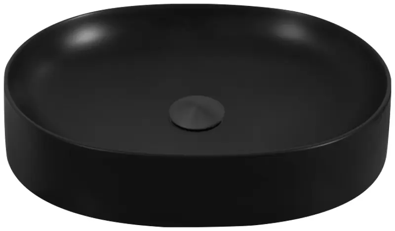 Набор тумбы с раковиной Montebella 51.02 Nero LED + Naomi 550x425 (Pantera)