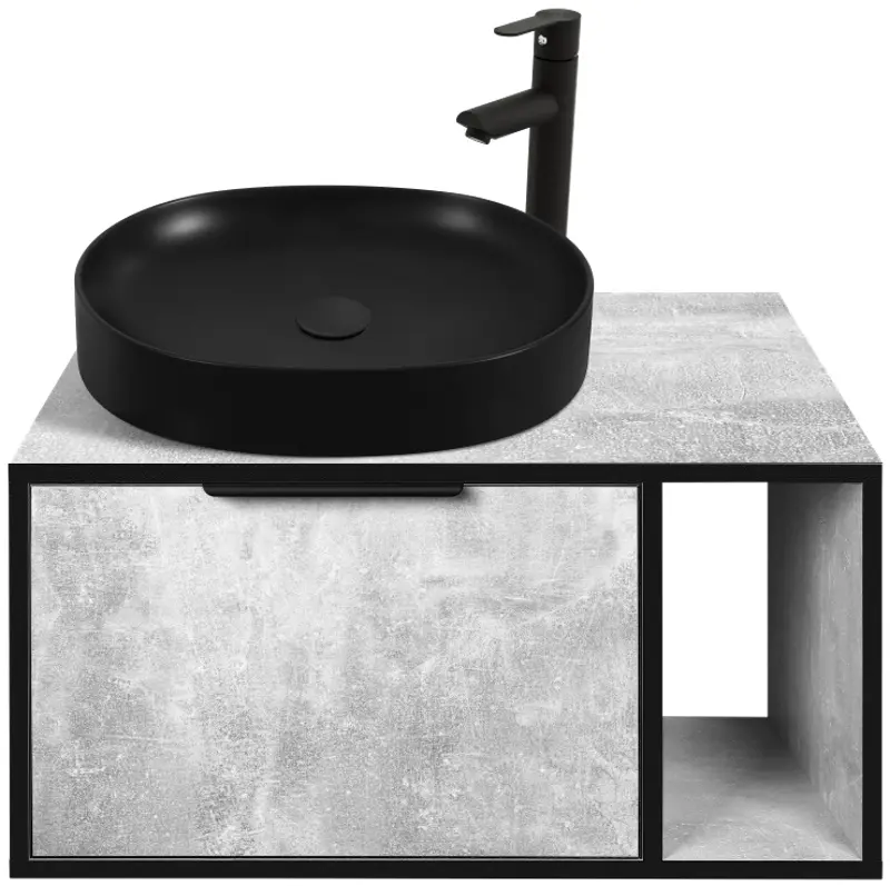 Set dulap cu lavoar Montebella 52.01 Loft + Naomi 550x425 (Pantera)