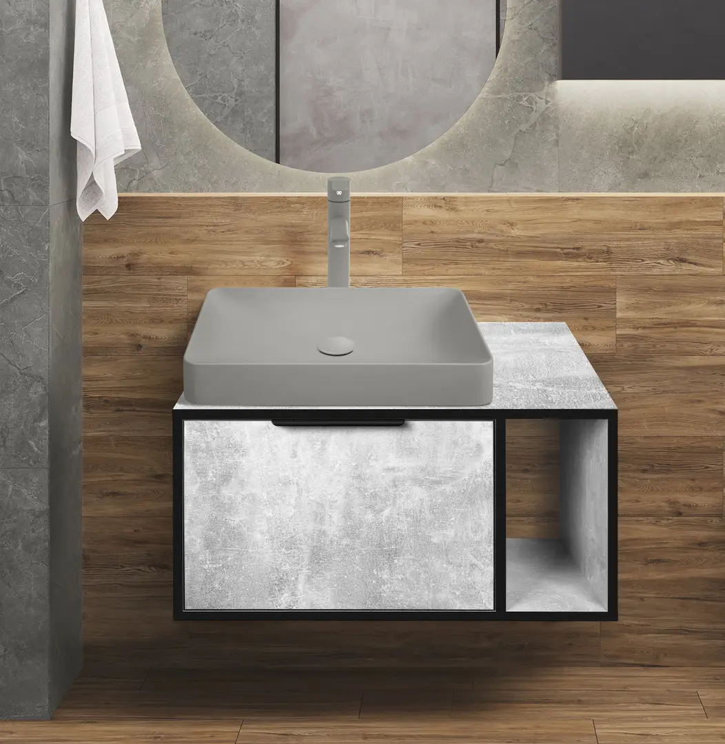 Set dulap cu lavoar Montebella 52.01 Loft + Naomi 585x385 (Koala)