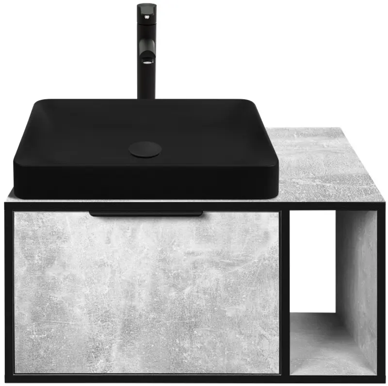 Set dulap cu lavoar Montebella 52.01 Loft + Naomi 585x385 (Pantera)