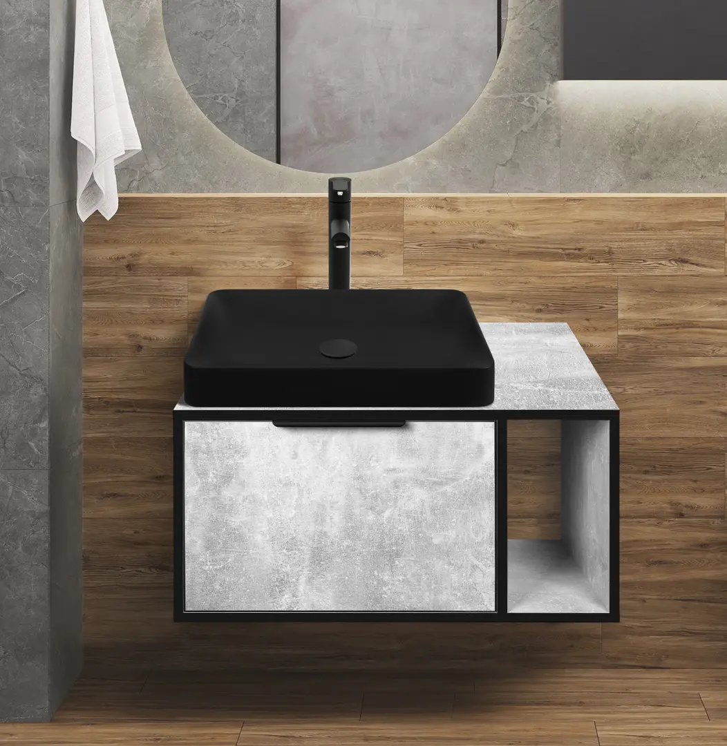 Set dulap cu lavoar Montebella 52.01 Loft + Naomi 585x385 (Pantera)