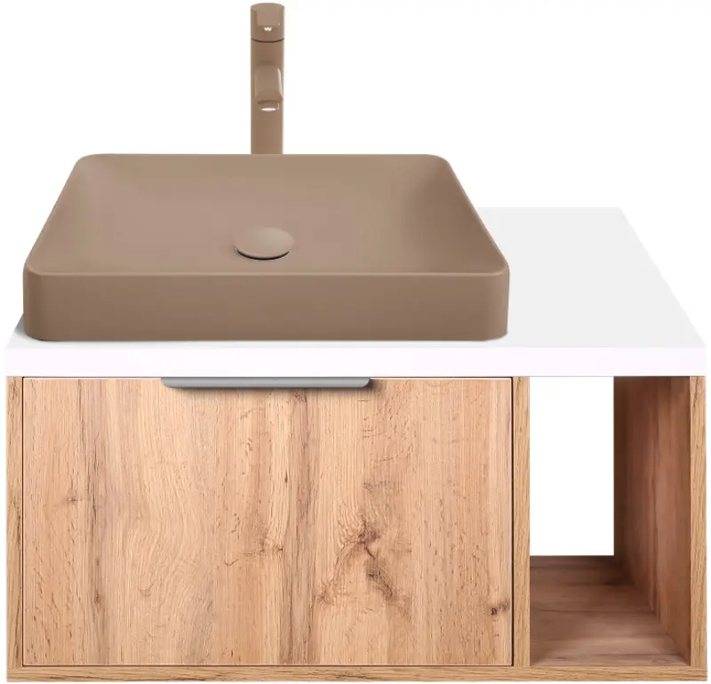 Set dulap cu lavoar Montebella 52.01 Sirius + Naomi 585x385 (Jaguar)