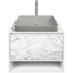 Набор тумбы с раковиной Montebella 53.01 Bianco LED + Naomi 585x385 (Koala) Thumb