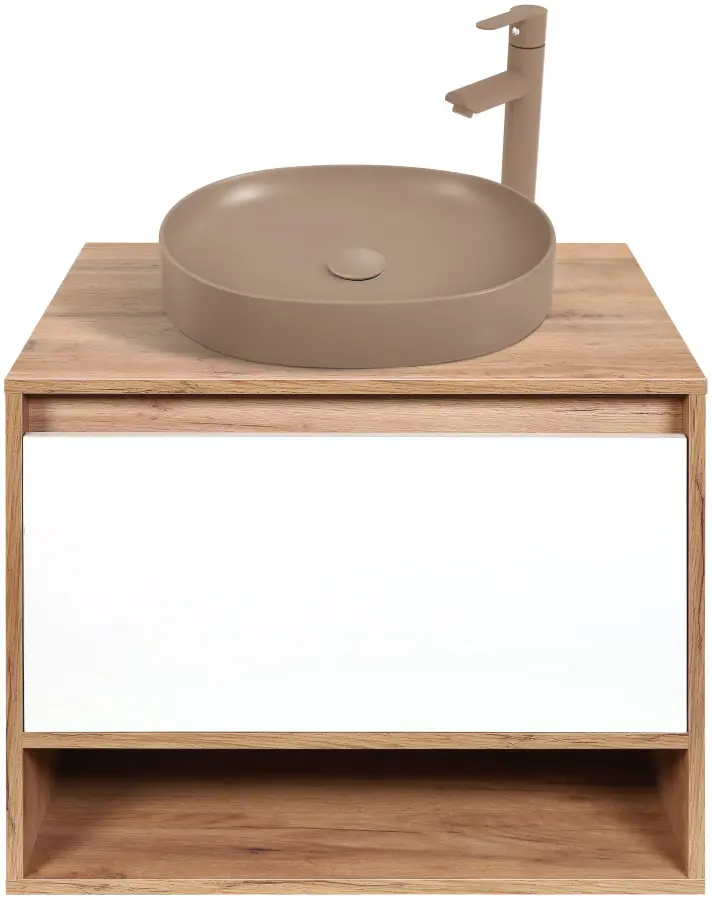 Set dulap cu lavoar Montebella 53.01 Sirius LED + Naomi 550x425 (Jaguar)