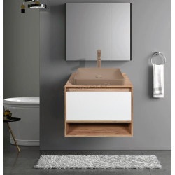 Set dulap cu lavoar Montebella 53.01 Sirius LED + Naomi 585x385 (Jaguar)