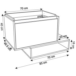 Set dulap cu lavoar Montebella 54.01 Loft 700x480 (Koala) Thumb