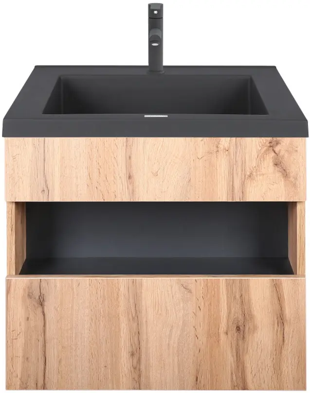 Set dulap cu lavoar Montebella 55.02 Spirit LED 650x480 (Lemur)