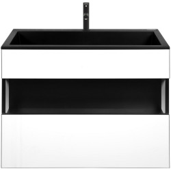 Set dulap cu lavoar Montebella 55.03 Eclipse LED + Enzo 800x400 (Pantera) Thumb