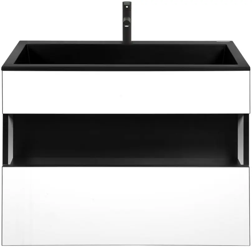 Set dulap cu lavoar Montebella 55.03 Eclipse LED + Enzo 800x400 (Pantera)