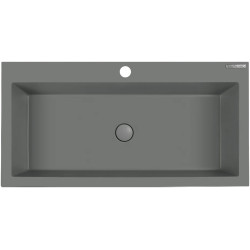 Set dulap cu lavoar Montebella 55.03 Nero LED + Enzo 800x400 (Lemur) Thumb