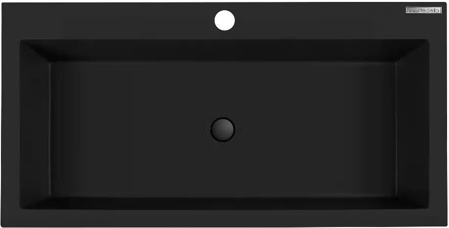 Набор тумбы с раковиной Montebella 55.03 Nero LED + Enzo 800x400 (Pantera)