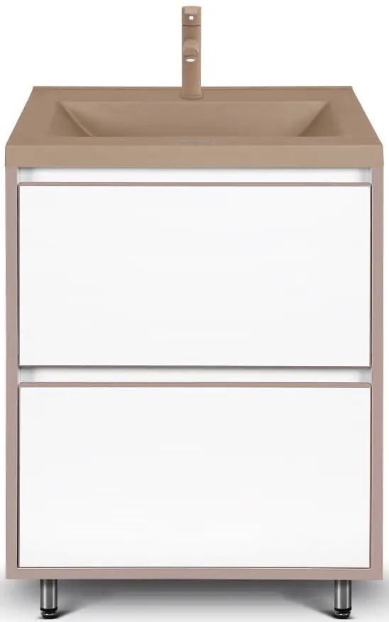 Set dulap cu lavoar Montebella 57.01 Terra N 600x460 (Jaguar)