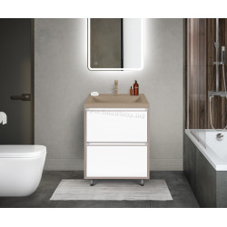 Набор тумбы с раковиной Montebella 57.01 Terra N 600x460 (Jaguar)