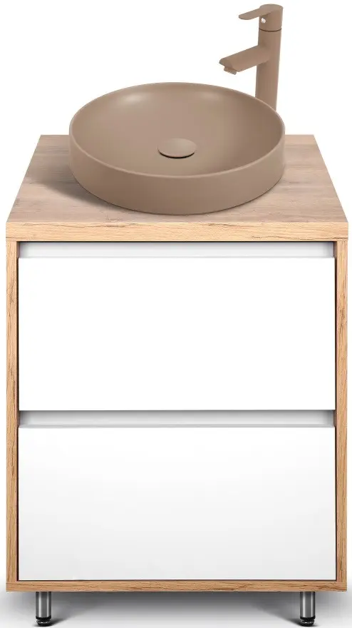 Set dulap cu lavoar Montebella 57.03 Sirius N + Naomi 455x455 (Jaguar)