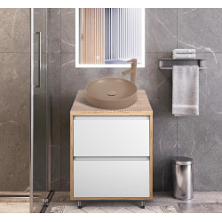 Set dulap cu lavoar Montebella 57.03 Sirius N + Naomi 455x455 (Jaguar)