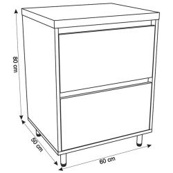 Set dulap cu lavoar Montebella 57.03 Sirius N + Naomi 585x385 (Jaguar) Thumb