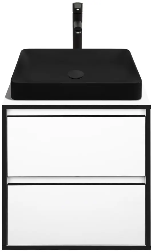 Набор тумбы с раковиной Montebella 57.04 Eclipse + Naomi 585х385 (Pantera)