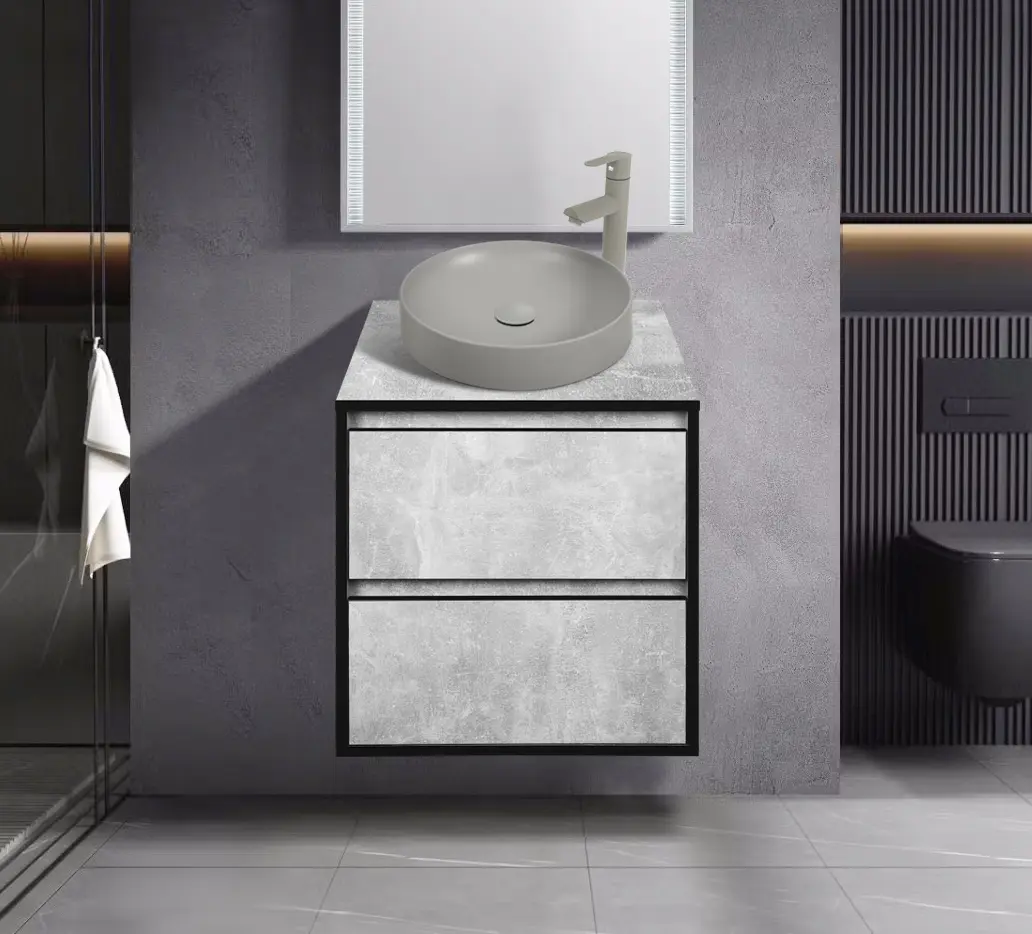 Набор тумбы с раковиной Montebella 57.04 Loft + Naomi 455х455 (Koala)